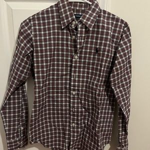 Ralph Lauren Women's Plaid Button Down